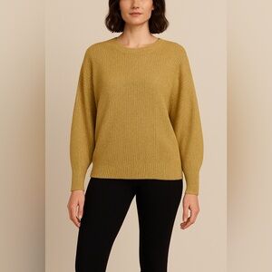 Pierre Cardin Gold & metallic oversized sweater/tunic.
